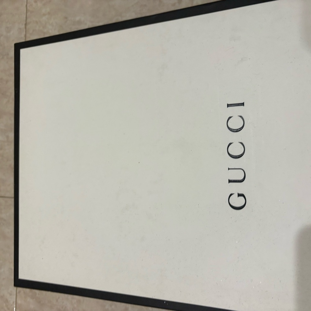 Gucci Red and White Women's Platform Sandals - Picture 6 of 7